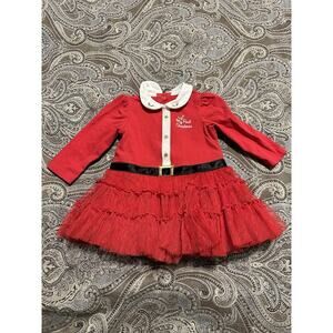 My First Christmas 12 Months Dress By Little Me